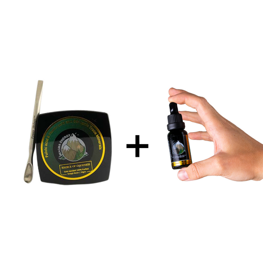 Shilajit Bundle - Resin 1 x 50g & Drops 1 × 20ML - Premium Gold Grade