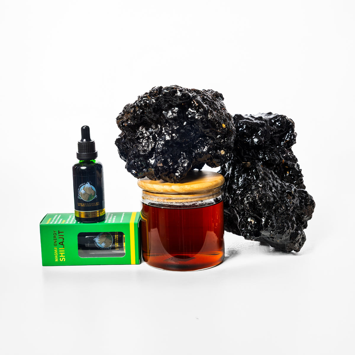 Shilajit Liquid 50ml + Resin 6.5g Bundle | Magma Energy Australia