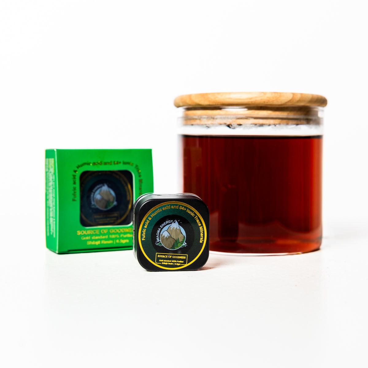 Shilajit Liquid 50ml + Resin 6.5g Bundle | Magma Energy Australia